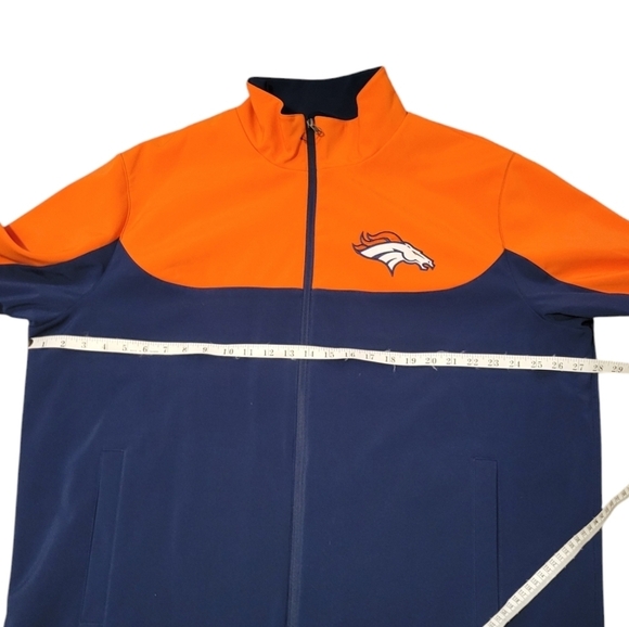 NWT NFL Broncos Soft Shell Winter Coat Men's Size XXL Team Apparel - Picture 3 of 8